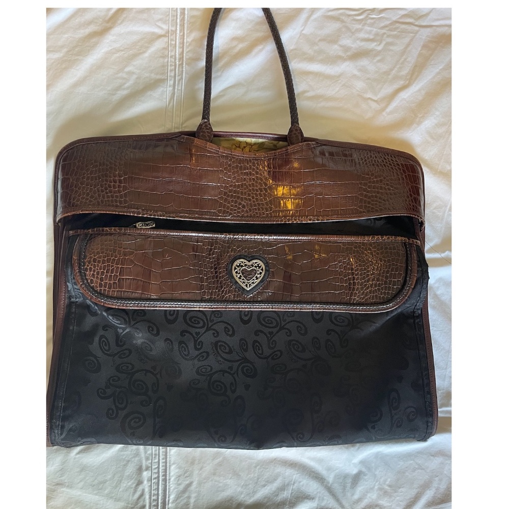 Brighton Leather Ladies Full Size Garment Bag